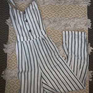 Striped Jumpsuit